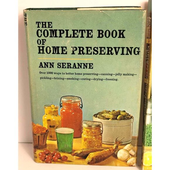 2 Vintage Cookbooks Complete Book Of Home Preserving Sproutmans Kitchen Garden - Picture 6 of 15